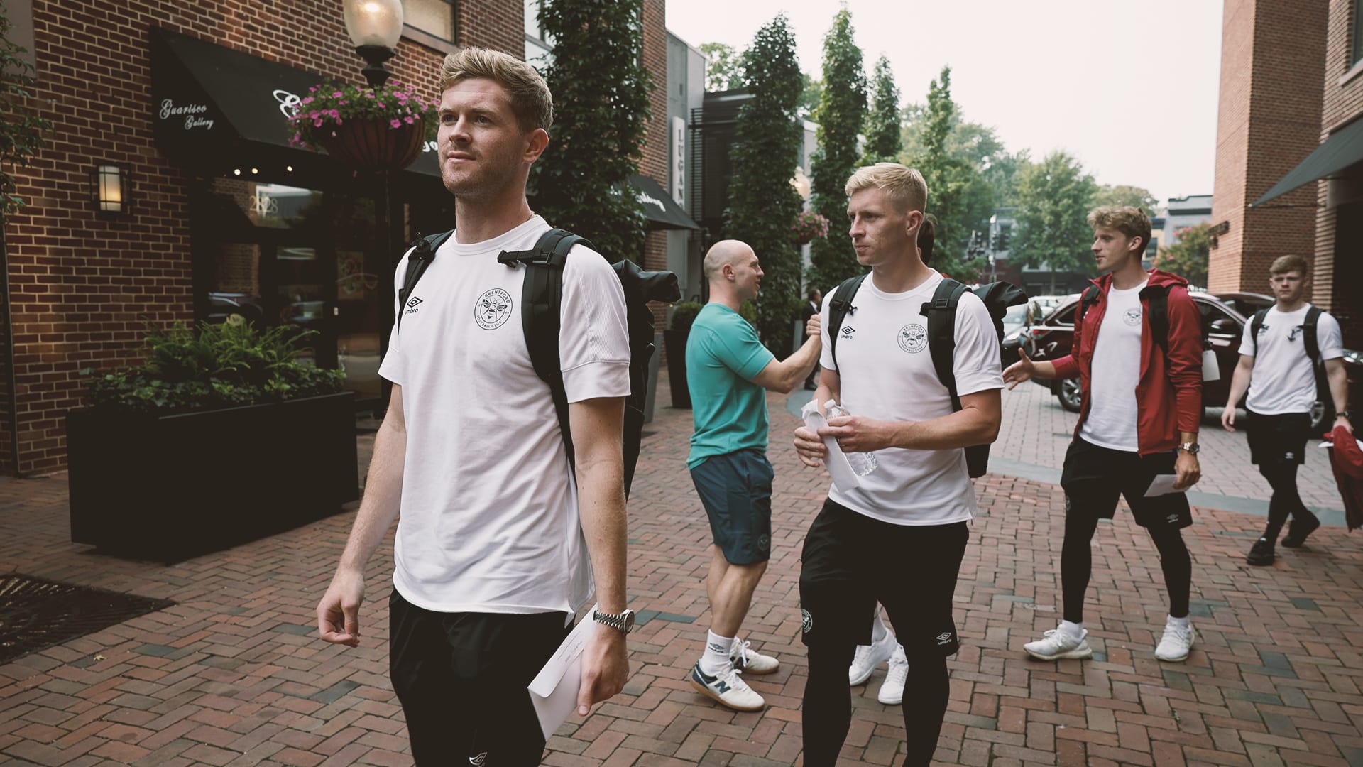 Nathan Collins and Ben Mee